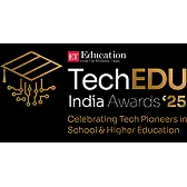 Honored for Excellence in Technology Integration for Online Learning at The Economic Times Education TechEdu Awards India 2025